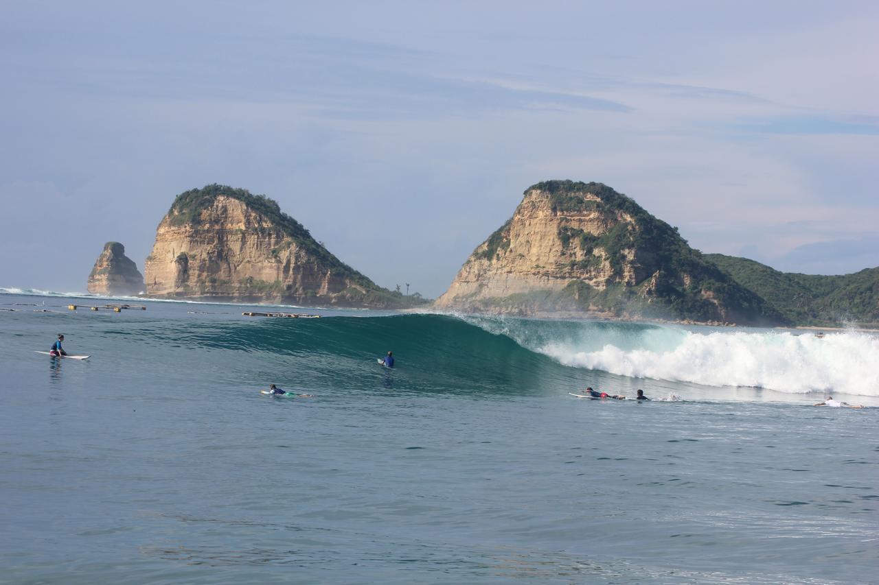 Hostel Surf Camp Lombok Kuta  Exterior foto
